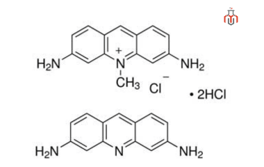 Acriflavine-Hydrochloride-Structure