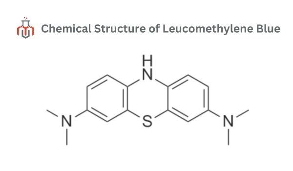 Chemical Structure of Leucomethylene Blue 