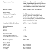 Methylene Blue Specifications